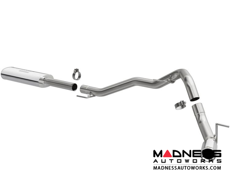 Jeep Gladiator JT Performance Exhaust System - Magnaflow - Street Series - Cat Back Exhaust System - Polished - 3.6L